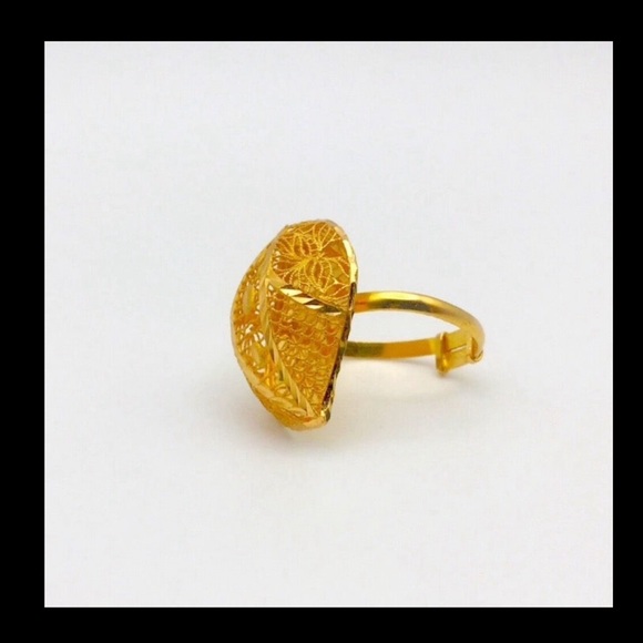 21k Solid Gold Adjustable Ring 🔥 - Picture 3 of 7